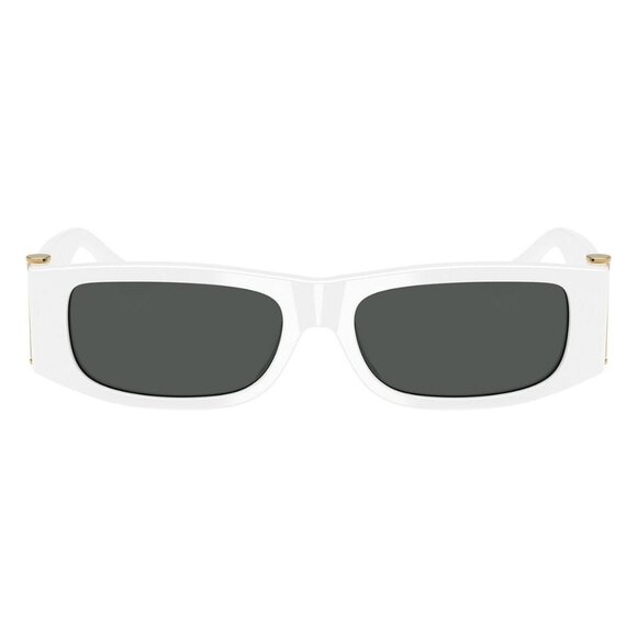 New VERSACE White Rectangle VE4476U 5459/87 Sunglasses Women - Picture 2 of 6